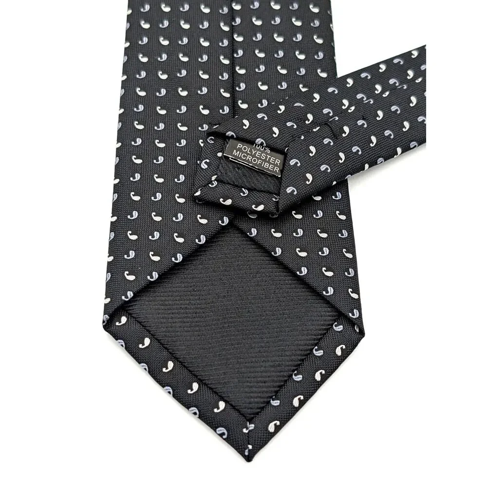Barcelona Cravatte Microfiber Tie Wrinkle Resistant Corporate Urban Minimalist